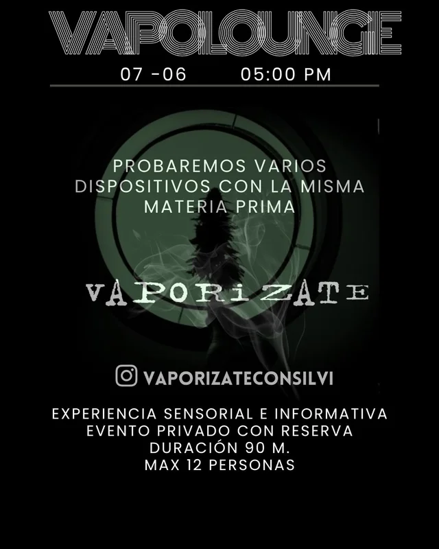 Desde 2010 me especializo en vaporizadores para hierbas. Éste fin de semana estaremos probando algunos, para brindar información sobre el us…
